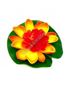 Nufar plastic plutitor 11cm, Galben