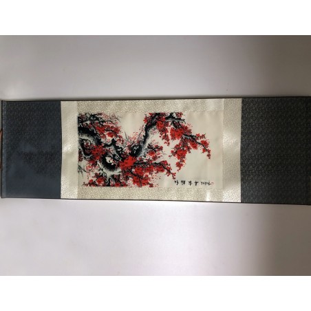 Rola de pânză tablou cu floare 135x35cm - fish-farm.ro