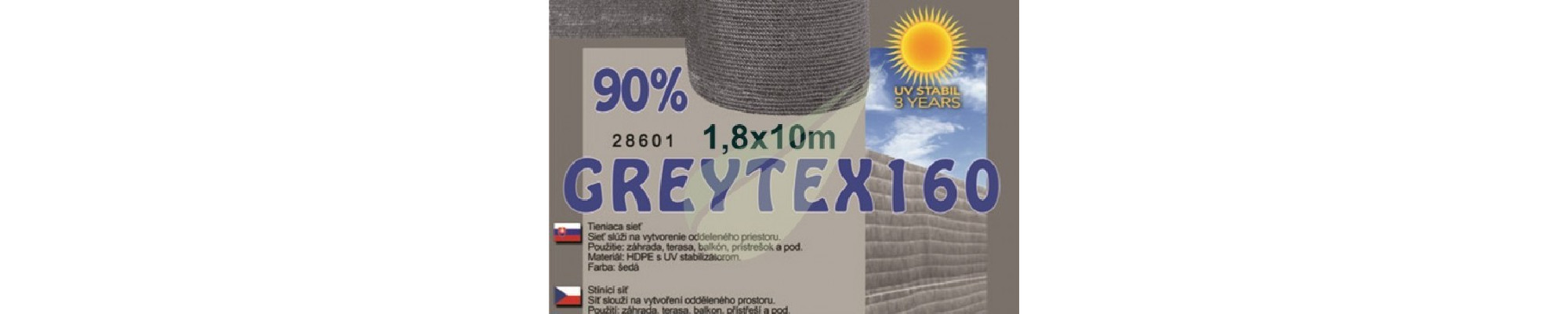 Plasa umbrire, Plasa antigrindina GREYTEX 160GR/M2