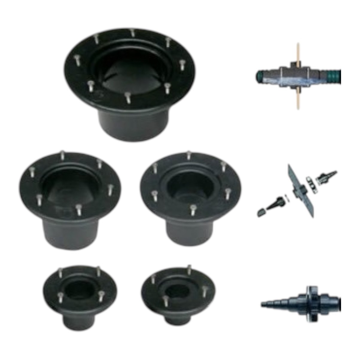 Flansa trecere folie si filtre