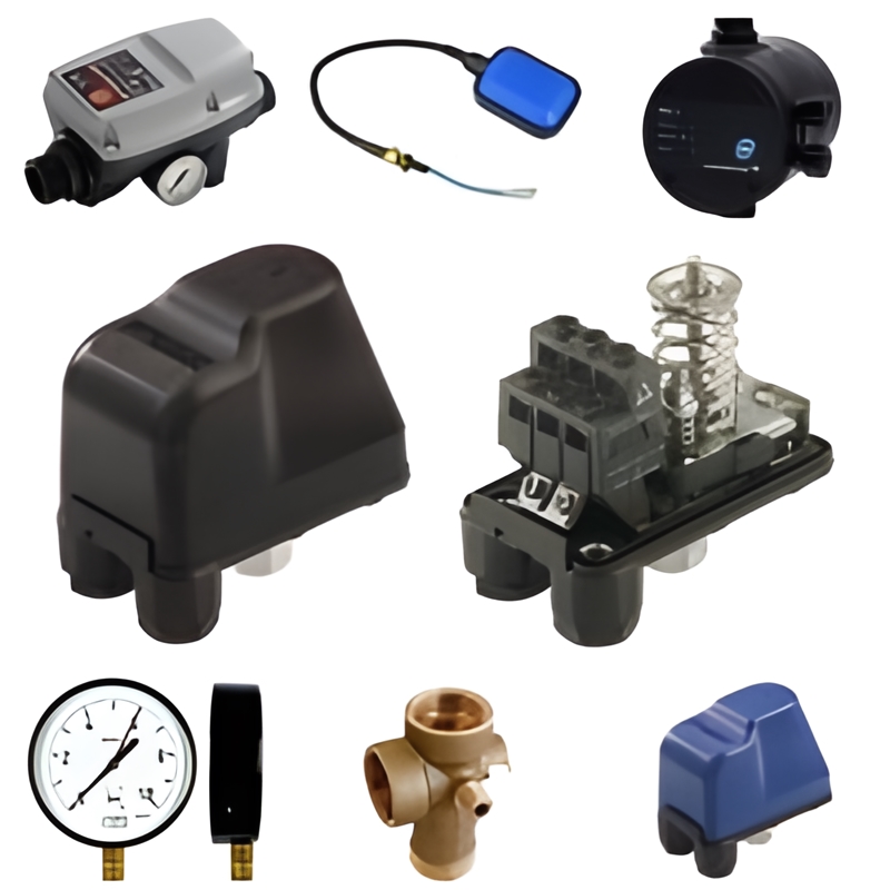 Presostate, manometru si accesorii hidrofoare