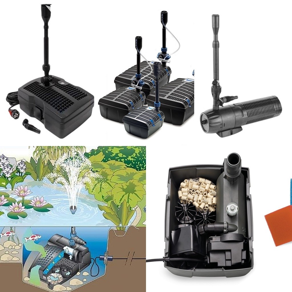 Pompa fantani arteziene cu filtru si UVC