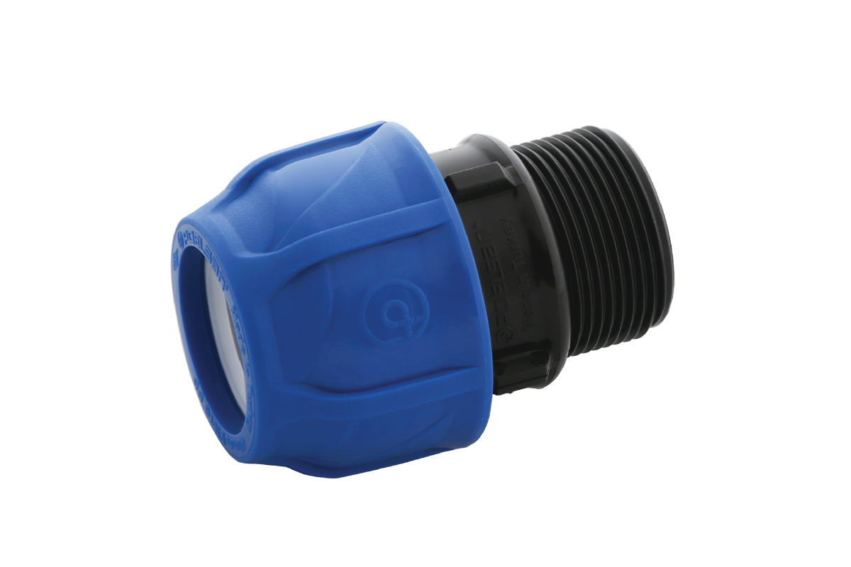 Racord compresiune Filet Exterior PEHD max. 16bar